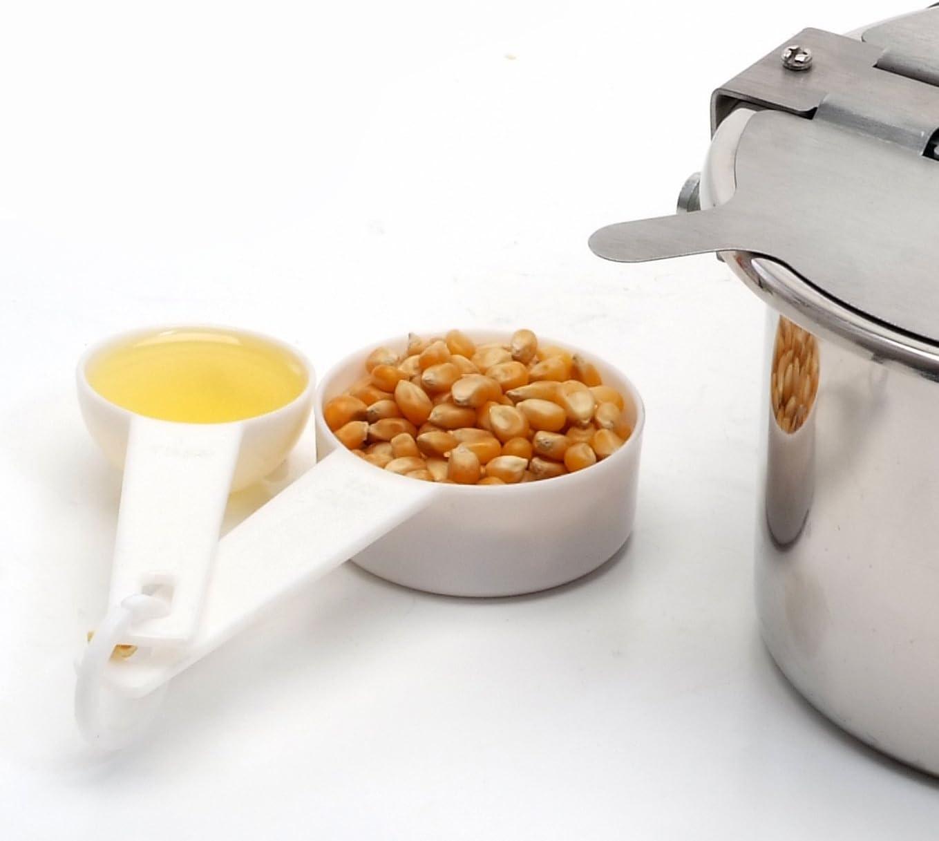 image:imageElite Gourmet EPM250 MaxiMatic 25 Ounce Classic Carnival Tabletop Kettle Popcorn Popper Machine RetroStyle Movie Hot Buttered Popcorn Red1Gallon