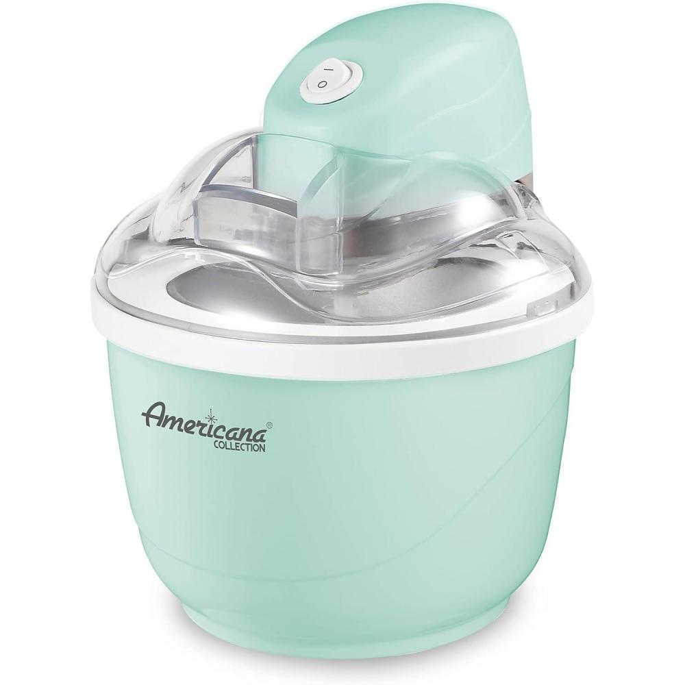 image:imageElite Gourmet Americana Collection Elite EIM520M 1 Quart Automatic Easy Homemade Electric Ice Cream Maker Frozen Yogurt Sorbet Gelato Treat with Recipes MintSpearmint