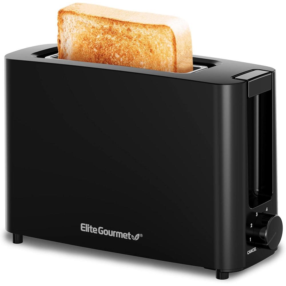 image:imageElite Gourmet ECT1027 Cool Touch Toaster 7 Toast Settings Cancel Functions Slide Out Crumb Tray Extra Wide 15 Slots for Bagels Waffles Specialty Breads Puff Pastry Snacks White1 Slice