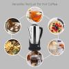 Elite Gourmet EC812 Electric 12-Cup Coffee Percolator with Keep Warm, Clear Brew Progress Knob Cool-Touch Handle Cord-less Serve, Stainless Steel(12-Cup (Pack of 4))