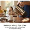 Elite Gourmet EC812 Electric 12-Cup Coffee Percolator with Keep Warm, Clear Brew Progress Knob Cool-Touch Handle Cord-less Serve, Stainless Steel(6 Cup)