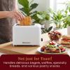 Elite Gourmet ECT-1027 Cool Touch Toaster, 7 Toast Settings Cancel Functions, Slide Out Crumb Tray, Extra Wide 1.5″ Slots for Bagels Waffles Specialty Breads, Puff Pastry, Snacks, White(2 Slice)