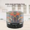 Elite Gourmet EFD809D Food Dehydrator with 5 Stainless Steel Trays, Adjustable Temp & Time + Keep Warm, Includes Interior Light, Fruit Roll Tray and Recipe Booklet, Black(Black and Gray)