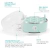 Elite Gourmet EGC115B Easy Egg Cooker Electric 7-Egg Capacity, Soft, Medium, Hard-Boiled Egg Cooker with Auto Shut-Off, Measuring Cup Included, BPA Free, Classic Black(Retro Mint)