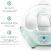 Elite Gourmet Easy Electric 7 Egg Capacity Cooker, Poacher, Omelet Maker, Scrambled, Soft, Medium, Hard Boiled with Auto Shut-Off and Buzzer, BPA Free(Mint)