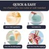 Maxi-Matic EIM-520 Automatic Easy, Homemade Electric Maker, Ingredient Chute, On/Off Switch, No Salt Needed, Creamy Ice Cream, Gelato, Frozen Yogurt, or Sorbet, 1 Quart, Blue(Spearmint)