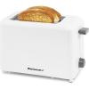 Elite Gourmet ECT-1027 Cool Touch Toaster, 7 Toast Settings Cancel Functions, Slide Out Crumb Tray, Extra Wide 1.5″ Slots for Bagels Waffles Specialty Breads, Puff Pastry, Snacks, White(2 Slice (Pack of 8))