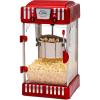 Elite Gourmet EPM-250 Maxi-Matic 2.5 Ounce Classic Carnival, Tabletop Kettle Popcorn Popper Machine, Retro-Style, Movie Hot Buttered Popcorn, Red(2.5 oz)