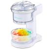 Elite Gourmet Snow Cone & Shaved Ice Maker, ESI2215M, Refreshing Slushies, Margaritas, Boba Drinks, Snow Cone & Holder and Ice Mold, Use Cubed & Bagged Ice, Stainless Steel Shaving Blade, Mint(White)