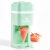 Elite Gourmet Snow Cone & Shaved Ice Maker, ESI2215M, Refreshing Slushies, Margaritas, Boba Drinks, Snow Cone & Holder and Ice Mold, Use Cubed & Bagged Ice, Stainless Steel Shaving Blade, Mint(Mint)