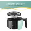 Elite Gourmet EAF2411G Digital Indoor Grill/Air Fryer Oven, 11L Capacity, Grill Rack, 8 Presets, Bake, Roast, Broil, Dehydrate, 1700-Watts, 25 Delicious Recipes, Stainless-Steel/Black(Mint)