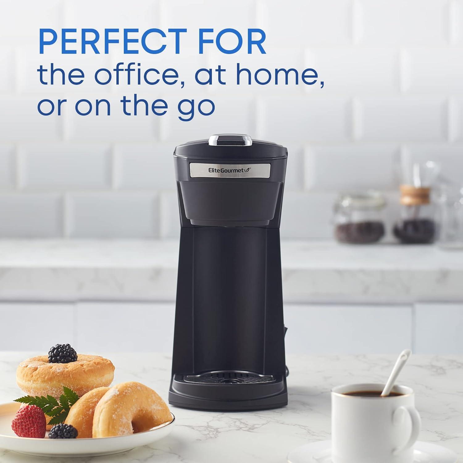 image:imageElite Gourmet EC923 Electric Coffee Percolator BPA Free Keep Warm Clear Brew Progress Knob CoolTouch Handle Cordless Serve 12Cup Stainless Steel16 ounce