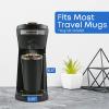 Elite Gourmet EC923 Electric Coffee Percolator, BPA Free, Keep Warm, Clear Brew Progress Knob, Cool-Touch Handle, Cordless Serve, 12-Cup, Stainless Steel(16 ounce)