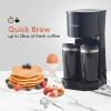 Elite Gourmet EC923 Electric Coffee Percolator, BPA Free, Keep Warm, Clear Brew Progress Knob, Cool-Touch Handle, Cordless Serve, 12-Cup, Stainless Steel(28 ounce)