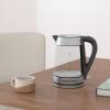 Elite Gourmet EKT-1271 Ultimate 1.7 Liter Electric Kettle – Stainless Steel Design & Cordless 360° Base, Stylish Blue LED Interior, Handy Auto Shut-Off Function – Quickly Boil Water For Tea & More(Stainless Steel/Glass)