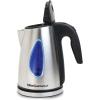 Elite Gourmet EKT-1271 Ultimate 1.7 Liter Electric Kettle – Stainless Steel Design & Cordless 360° Base, Stylish Blue LED Interior, Handy Auto Shut-Off Function – Quickly Boil Water For Tea & More(Stainless Steel)
