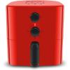 Elite Gourmet EAF-3218BL Personal 1.1Qt Compact Space Saving Electric Hot Air Fryer Oil-Less Healthy Cooker, Timer & Temperature Controls, PFOA Free, Mint(Red)