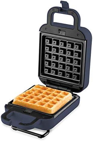 image:imageElite Gourmet EWM015M Electric Nonstick 45inch Mini Waffle Maker Belgian Waffles Compact Design Hash Browns Keto Snacks Sandwich Eggs Easy to Clean MintSlate blue