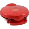 Elite Gourmet EQD-118# Electric Non-Stick 11″ Quesadilla Maker, Easy-Slice 6-Wedge, Grilled Cheese Corn Flour Tortilla Snacks, Red(11 “)